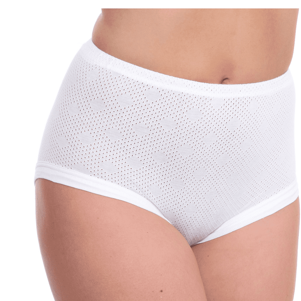 3 or 6 Ladies full Briefs 100% Cotton mamma Printed Underwear Size 12-26